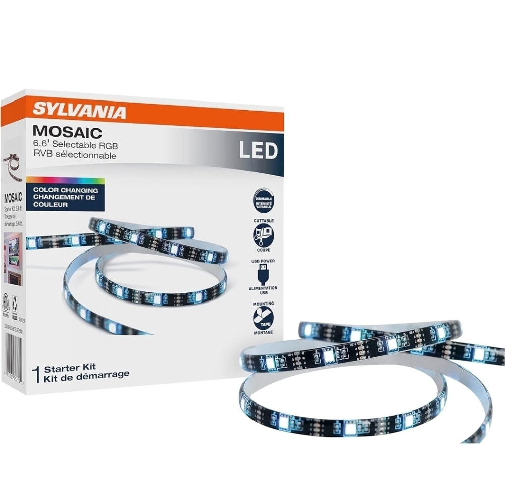 Sylvania Mosaic RGB LED Light Strip - Picture 4 of 4